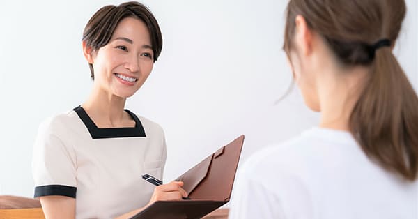カウンセラーなど外部に相談できる相手