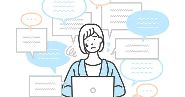 ⑤気が散りやすく集中できない